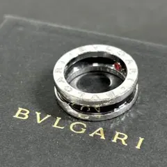 ブルガリ 指輪 ビーゼロワン シルバー925×セラミック 6.5号 表記47
