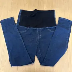 【美品】マタニティ デニムパンツ Lサイズ　西松屋