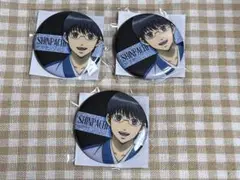 銀魂　銀魂わーるど　缶バッジ　志村新八