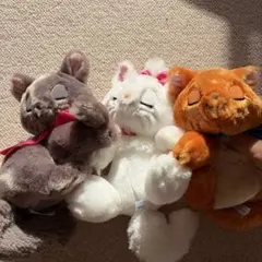 Disney おしゃれキャット　ぬいぐるみ