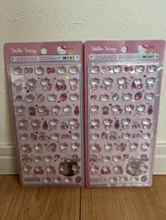 【正規品】　サンリオ ボンボンドロップシール ミニ キティ 画像のセット