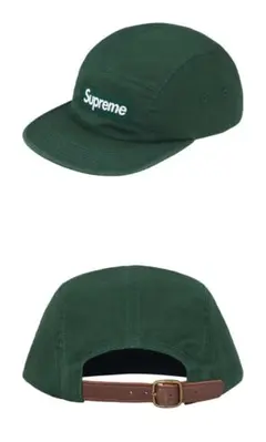 Supreme washed chino twill camp cap 25FW