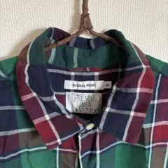 グローバルワーク シャツ 半袖シャツ トップス