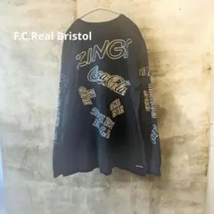 【希少コラボ】F.C.R.B. × コカ・コーラ L/S TEE ロンT 黒 Lのサムネイル
