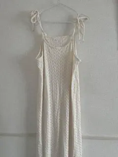 kastane ジャガードレースキャミワンピース