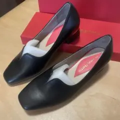 ORiental TRaffic 黒 ポインテッドトゥ パンプス