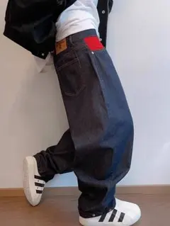 デニムカーゴパンツ デニム