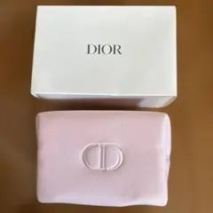 Dior ピンク ロゴ ポーチ ディオールノベルティ