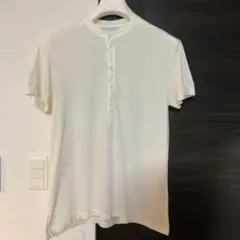 Martin Margiela マルジェラ ヘンリーネック Tシャツ ホワイトのサムネイル
