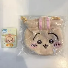 ちいかわ おかお巾着② うさぎ