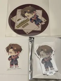 アイナナ アニカフェ 龍之介 アクスタ コースター　ステッカーセット