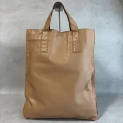 LANVIN ランバン　トートバッグ　レザー　ベージュのサムネイル