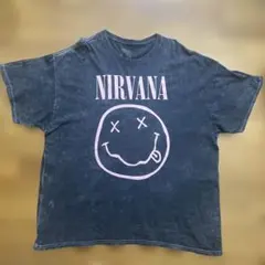 NIRVANA ニルヴァーナ スマイルバンドTシャツ 2XL