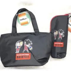 8r83 ハイキュー!!音駒 孤爪研磨 ランチトート＆ペットボトルホルダー