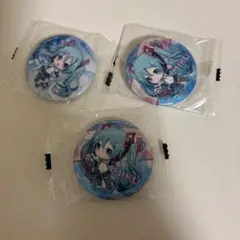 初音ミク あそーと ガチャガチャ 缶バッジ 初音ミク