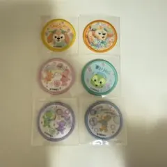 ダッフィー＆フレンズ カラフルハピネス ワッペン