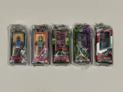 『特価』仮面ライダー　ソフビパッケージチャーム　5種セット　シークレット