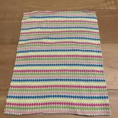 （リブ付）mocamocha ナミダジャガード キャンディ➕リブニット