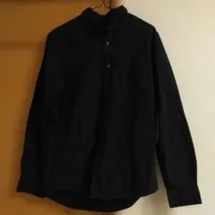 sterny 黒い長袖シャツ ボタンアップ Mサイズ 80