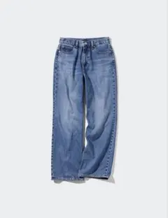 ユニクロ　ワイドストレートジーンズ　23インチ