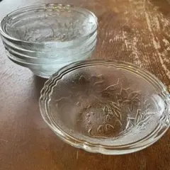 《昭和レトロ》KAMAYカメイガラス デザート皿 5枚セット