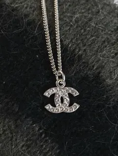 CHANEL CCロゴ ネックレス シルバー　07V ココマーク