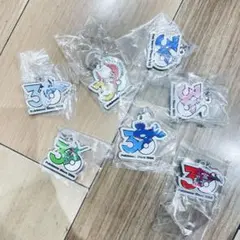 ポケモン30周年 メタルチャームマスコット 全7種 コンプリートセット
