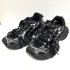 BALENCIAGA 3XL スニーカー ブラック 43 1回のみ着用 - メルカリ