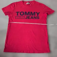 TOMMY JEANS Tシャツ レッド Mサイズのサムネイル