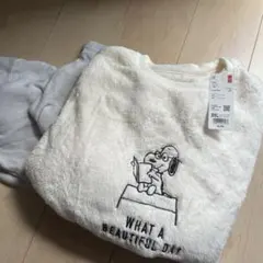 UNIQLO スヌーピー フリース ルームウェア 3XL
