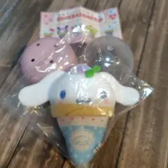 サンリオ キャラクターズ クレープ おくるみ マスコット シナモロール シナモン