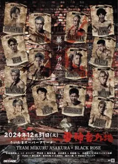 【公式】RIZIN DECADE 雷神番外地 B2朝倉未来 平本蓮のサムネイル