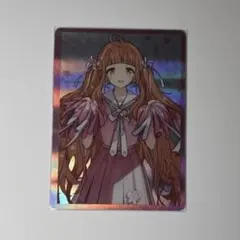 春夏秋冬代行者　花葉雛菊　寒椿狼星　ホログラム ピクチャーコレクション　カード 春夏秋冬代行者 春の舞 五【浮世絵木版画「春の舞踊四季顕現図 花葉
