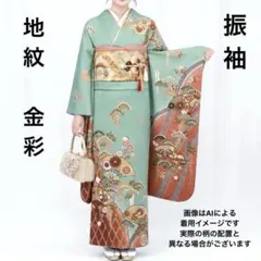 2026年最新】振袖フルセット 緑の人気アイテム - メルカリ