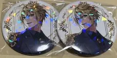 ルーク・ハント 5周年 ブレイジングジュエル 缶バッジ 2点 ツイステ
