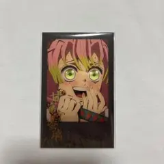 鬼滅の刃 甘露寺蜜璃 チェキ風ブロマイド 箔押し 柱稽古 ダイニング