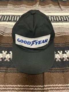 GOOD YEAR グッドイヤー キャップ ブラック【ハンドメイド】のサムネイル