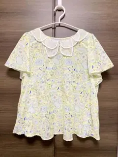 新品 フランシュリッペ オリジナルプリント 晩餐会 ブラウス Mサイズ 