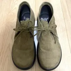 【美品】Dr. Martens スエードブーツ カーキ 23.5cm【完売品】