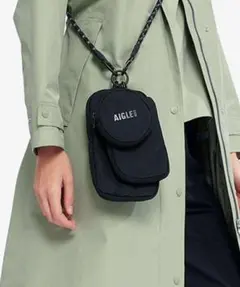 AIGLE 撥水 ショルダーポーチ サブポーチ付属のサムネイル