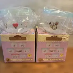 一番くじＪ賞 BT21 スイーツなストックコンテナ ２個セット フードコンテナ