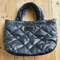 MARC JACOBS ブラック キルティング ハンドバッグ