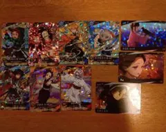 鬼滅の刃　日輪刀バトルスラッシュ　SR　コンプリートセットのサムネイル