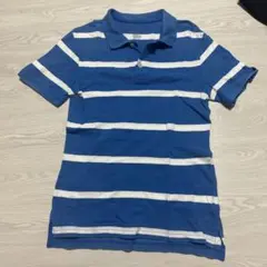 Gap ポロシャツ ボーダー ブルー Mのサムネイル