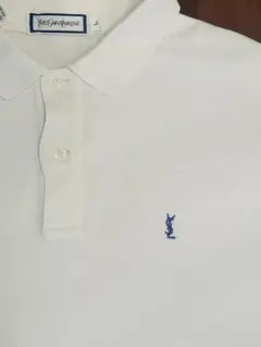 Yves Saint Laurent ポロシャツ ホワイト Lのサムネイル