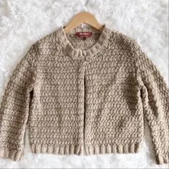 Max Mara マックスマーラ ニットジャケット カーディガン M イタリア製