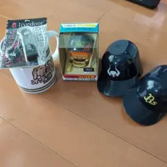 オリックスバファローズツノ付きキャップ 応援グッズ - メルカリ