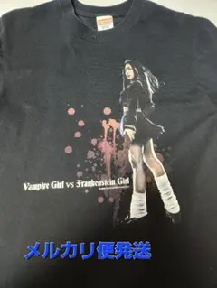 吸血少女対少女フランケンホラー映画ムービーTシャツＭサイズ