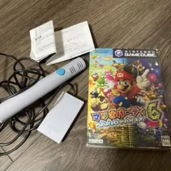 マリオパーティ　専用マイク　マリオテニス付き ゲームキューブ