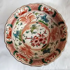 呉須赤絵 魚文 鉢 骨董品 - メルカリ
